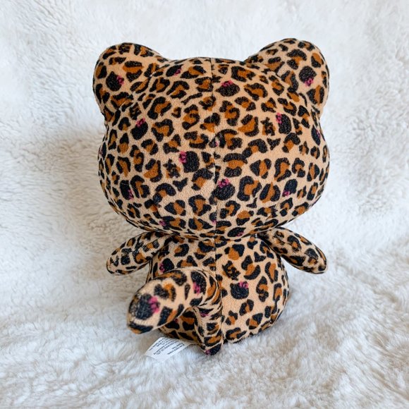 hello kitty leopard plush